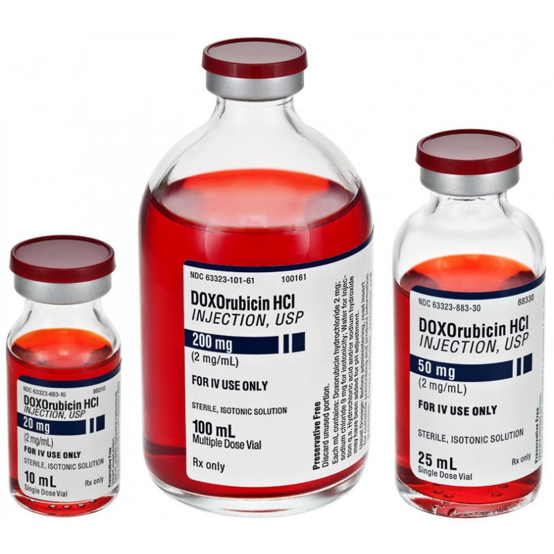 Купить Доксорубицин Doxorubicin HCL ONCO 200MG/1 Шт  | Цена .