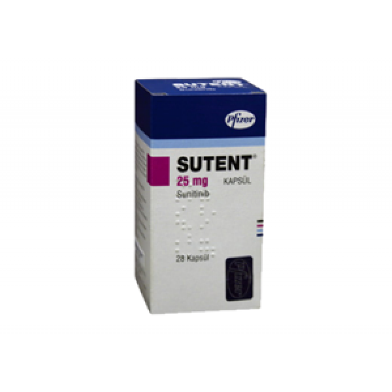 Купить Сутент Sutent 25 мг/30 капсул  | Цена Сутент Sutent 25 .